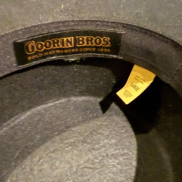 Goorin Bros. “London Sparkles” Flat Brim Wool Hat – Size L